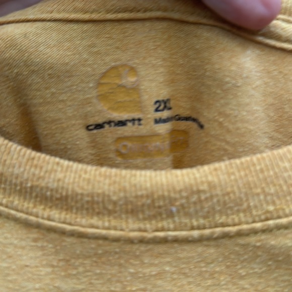 Carhartt relaxed, fit short sleeve T-shirt size 2 XL. - Picture 2 of 4